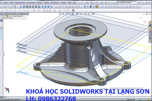 Khóa học Solidworks tại Lạng Sơn