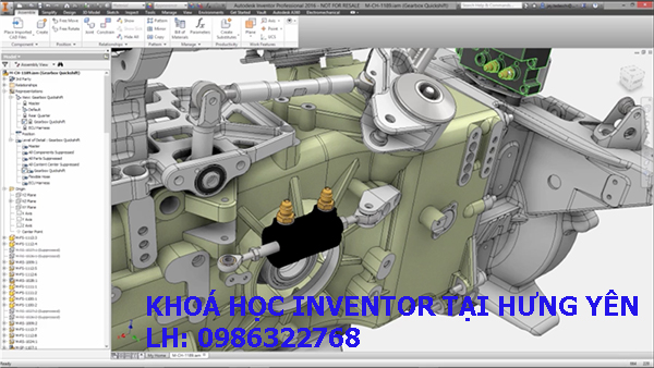 Khoá học Inventor tại Hưng Yên