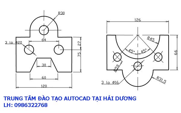 Trung tâm đào tạo autocad uy tín tại Hải Dương.