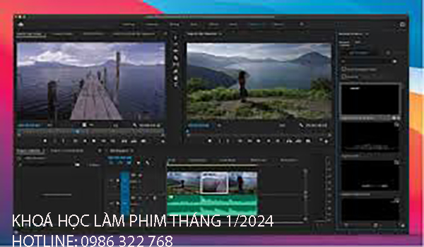 Tuyển sinh khoá học làm phim Premiere tháng 1 năm 2024