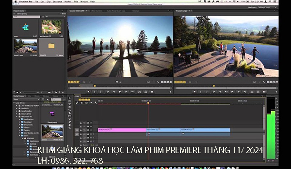 Khai giảng khoá học làm phim Premiere tháng 11/ 2024