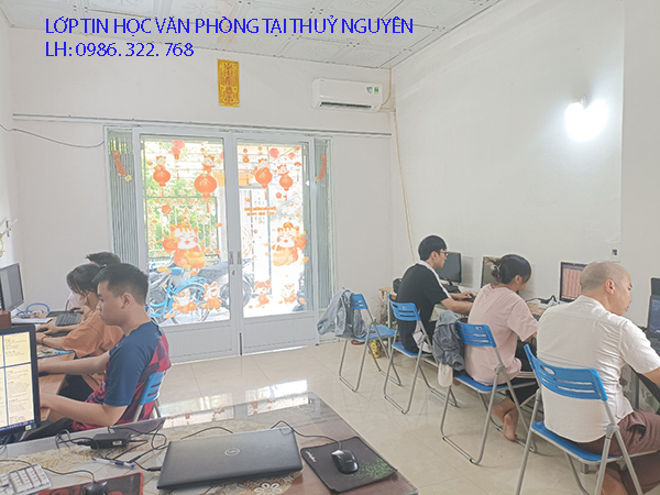 Dạy tin học văn phòng tại huyện Thuỷ Nguyên