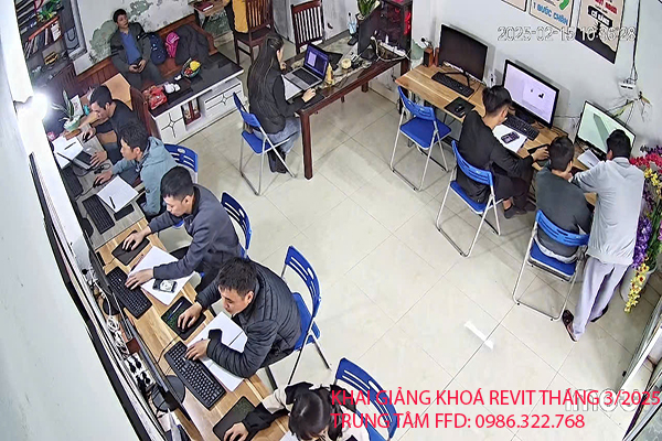 Khai giảng khoá học Revit tháng 3/2025.