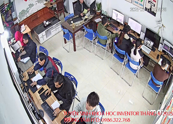 Tuyển sinh khoá học Inventor tháng 4 năm 2025