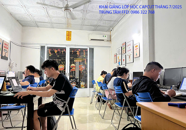 Khai giảng khoá học Capcut tháng 7 năm 2025.
