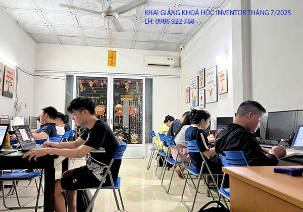 Khai giảng khoá học Inventor tháng 7 năm 2025.
