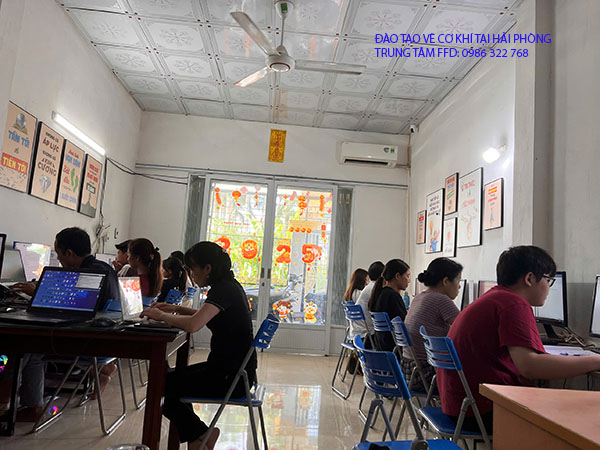 Đào tạo vẽ cơ khí chuyên nghiệp tại Hải Phòng. 