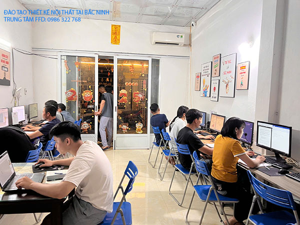 Đào tạo thiết kế nội thất chuyên nghiệp tại Bắc Ninh.
