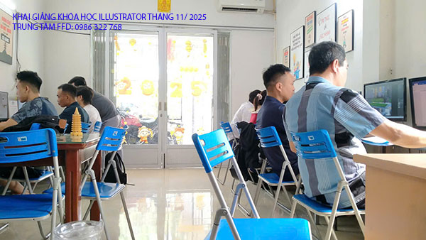Khai giảng khóa học Illustrator tháng 11 năm 2025
