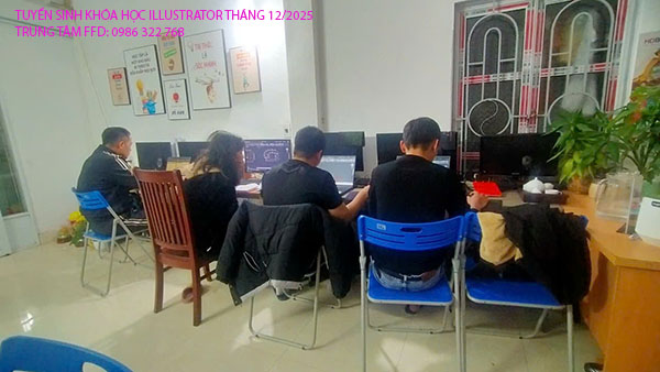 Tuyển sinh Khóa học Illustrator tháng 12 năm 2025