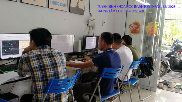Tuyển sinh khóa học Inventor tháng 12 năm 2025.