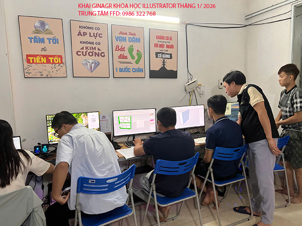 Khai Giảng Khóa Học Illustrator Tháng 1 Năm 2026