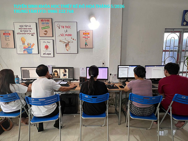 Tuyển sinh khóa học thiết kế đồ họa tháng 5 năm 2026