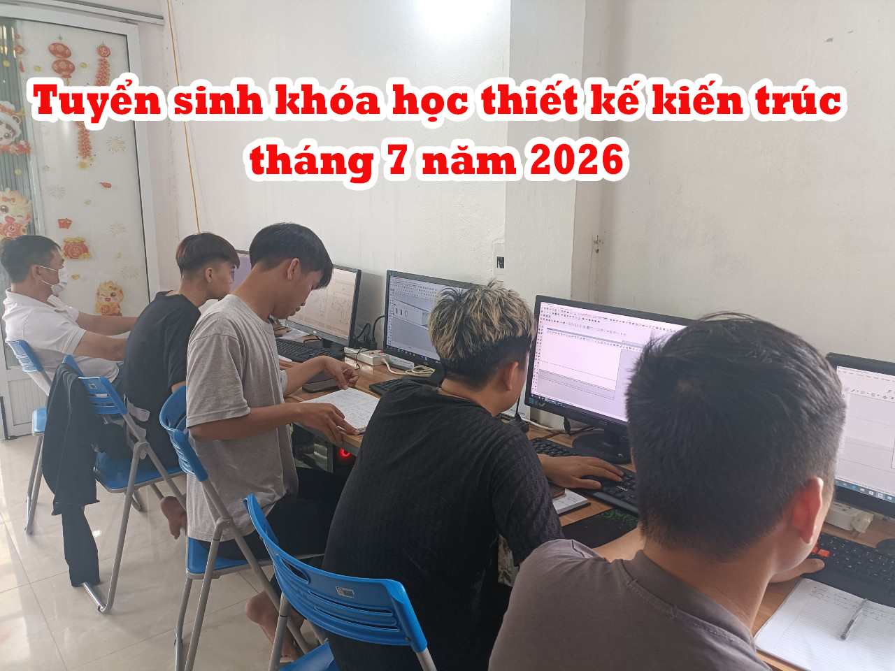 Tuyển sinh khóa học thiết kế kiến trúc tháng 7 năm 2026