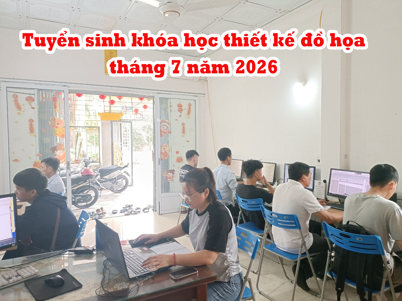 Tuyển sinh khóa học thiết kế đồ họa tháng 7 năm 2026