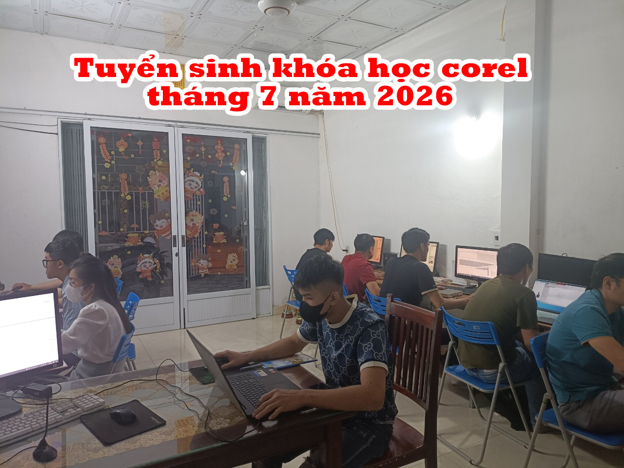 Tuyển sinh khóa học Corel tháng 7 năm 2026