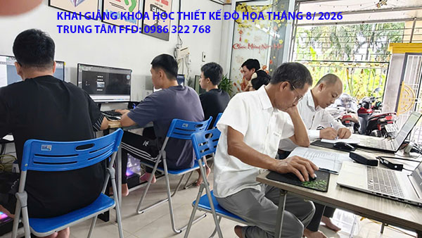 Khai giảng khóa học Thiết kế đồ họa tháng 8 năm 2026