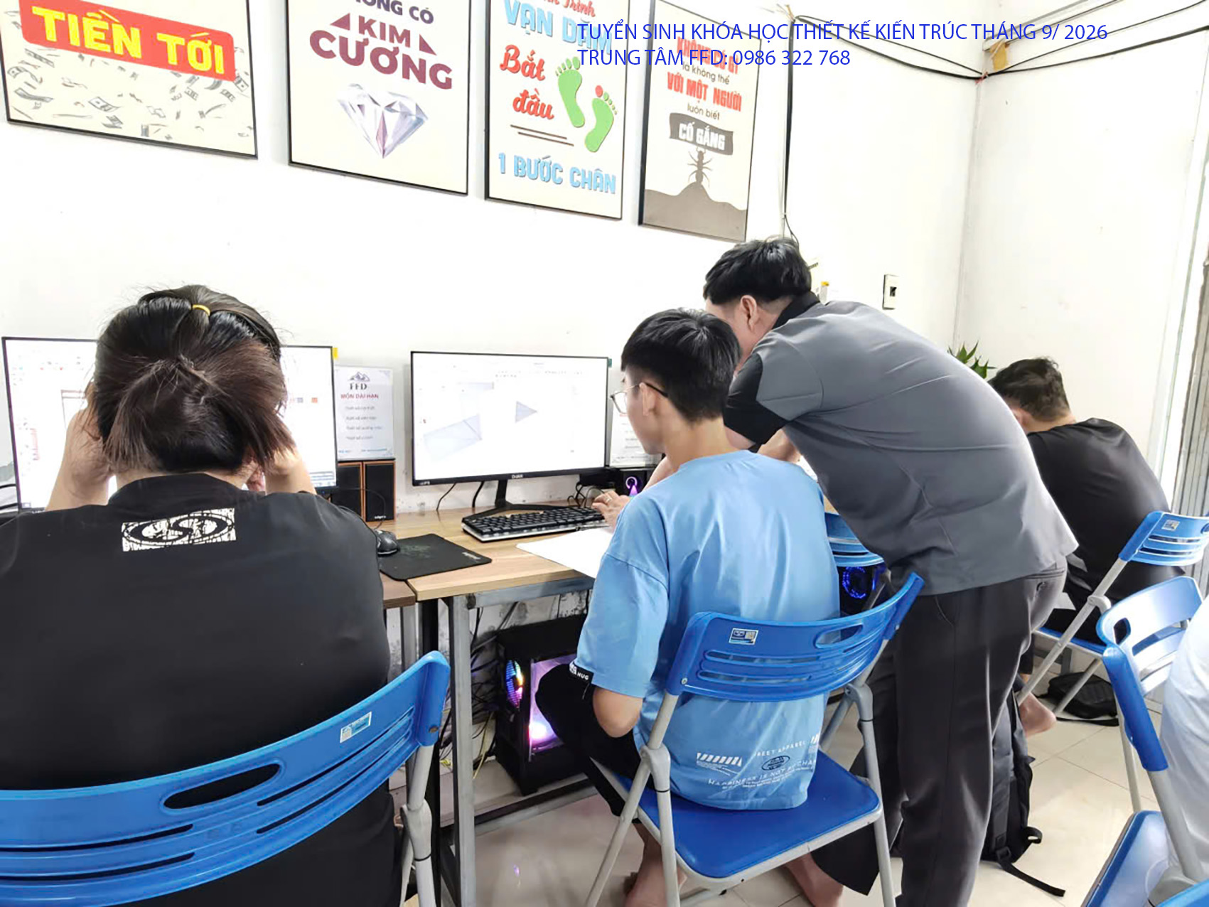 Tuyển sinh khóa học thiết kế kiến trúc tháng 9 năm 2026